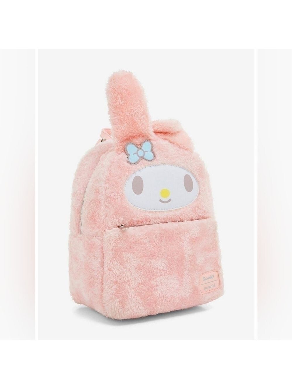 Loungefly × Sanrio • My Melody Plush Mini Backpack [8'' x 5'' x 10 1/2'']